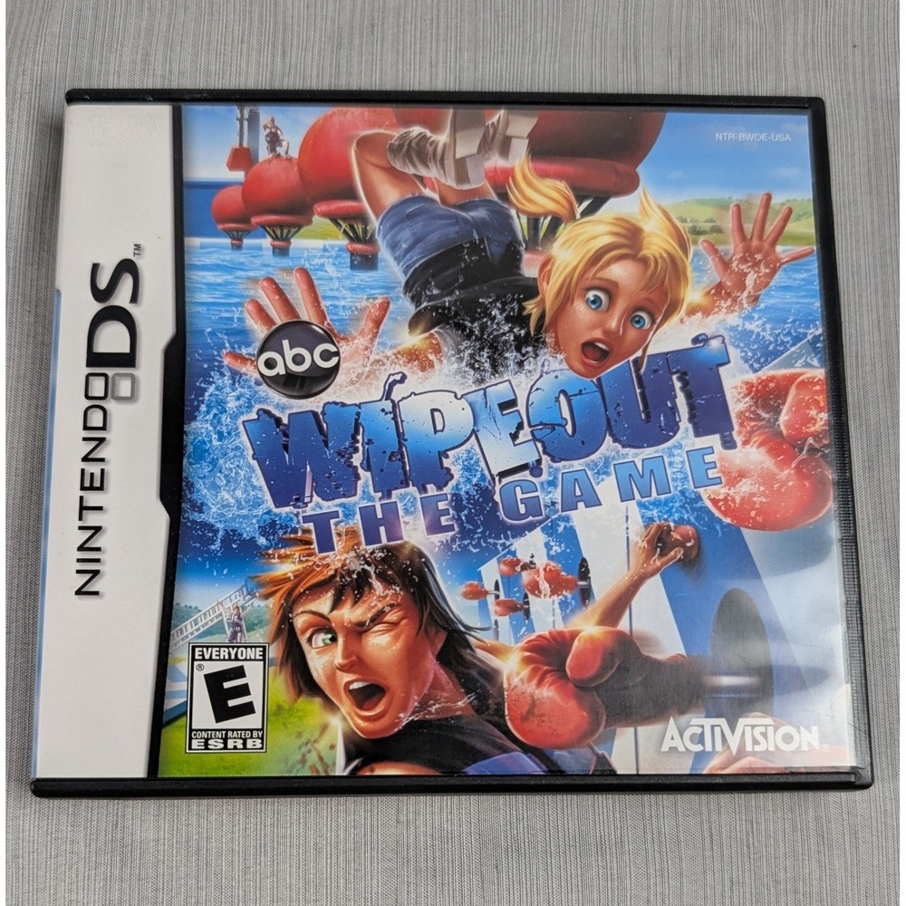 Activision Wipeout The Game NTR-BWOE-USA Nintendo DS Complete CIB Tested
